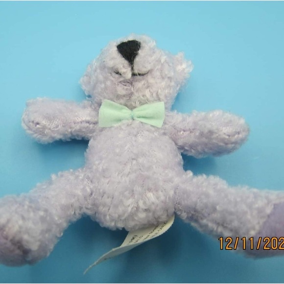 Vintage Kelly Changing Table Barbie Mattel Purple Toy Teddy Bear - Picture 13 of 15